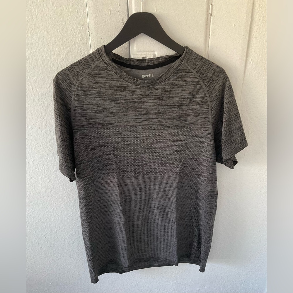 Zella Men’s Performance Workout T-Shirt - Grey - Size Large